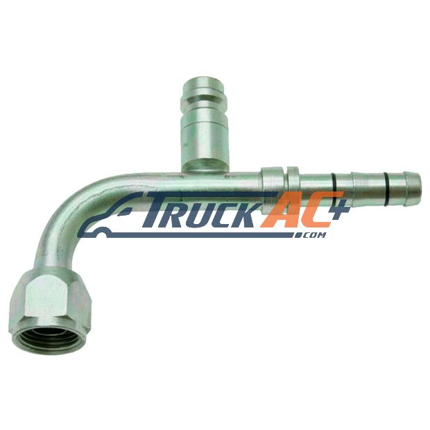 Aeroquip A/C Fitting - Eaton Aeroquip FJ3013-02-0606S, Truck Air 08-6931E, MEI 4510EZ