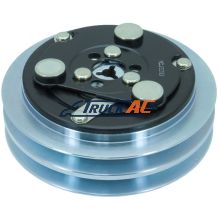 Sanden A/C Compressor Clutch - Sanden 6504-6010 , Truck Air 02-0431, MEI 5139