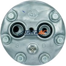 Sanden (GV) Rear Head - Truck Air 03-6554, MEI 50003