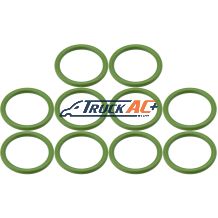 Denso 6E171, Ford FS6 Suc/Dis, Volvo/Mack Pad Drier O-ring 10pk - Truck Air 16-4301, MEI 0157