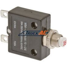 Circuit Breaker - Manual Reset 35 Amp - Red Dot 71R1330, RD-5-7192-0P, Truck Air 11-3068, MEI 1219