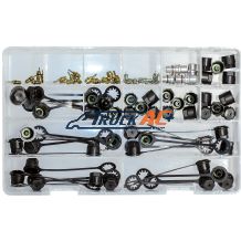 R1234yf Cap & Valve Core Kit Assortment - Truck Air 16-3250, MEI 89860