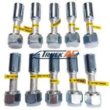 Arctic Off-Road By Red Dot Polaris UTV #10 Straight A/C Fitting 10pk - Red Dot U-1028-0P