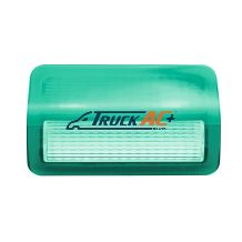 16-09012, 1609012 Door Courtesy Light Lens For 2006+ Peterbilt - Green - United Pacific 37071