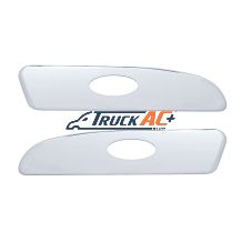 Chrome Plastic Interior Door Panel Trim For Peterbilt 389 (2008+), 386/384 (2006-2016) - United Pacific 41239