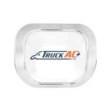 Chrome Plastic DEF Filler Trim For 2012-2021 Peterbilt 579 - United Pacific 42002