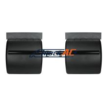 24" X 24" Black Poly Quarter Fender Set (Pair) - United Pacific 10711