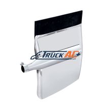 24" X 27" Stainless Quarter Fender Set - Triangle Bracket - United Pacific 10809