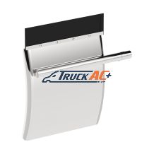 24" X 27" 430 Stainless Quarter Fender With Tube Bracket Set (Pair) - United Pacific 10845