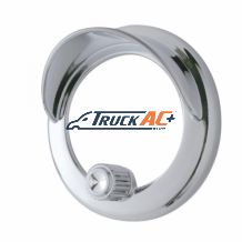 Clock Bezel With Visor For Freightliner - Indented - United Pacific 41923