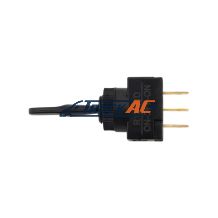 Black Non-Illum Toggle 20 Amp 12V S.P.D.T. On/Off/On 1 Pc. - United Pacific 98356