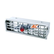 Chrome Plastic A/C Vent With Red Crystal For Freightliner - United Pacific 41972