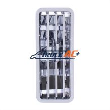 22-73856-001 Chrome Plastic A/C Vent For 2018-2023 Freightliner Cascadia - United Pacific 42436