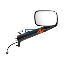 A2273566003 Chrome Hood Mirror With Heated Lens For 2018-2025 Freightliner Cascadia - Passenger - United Pacific 42845