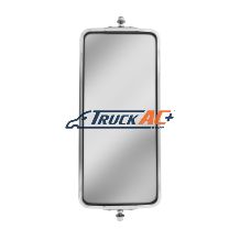 601285, 705335, 7" X 16" 430 Stainless Steel West Coast Style Mirror - Heated - United Pacific 60026