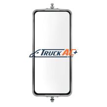 705333, 7" X 16" 430 Stainless Steel West Coast Style Mirror - Non Heated - United Pacific 60028
