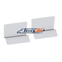 Stainless 2007+ Kenworth T660, T680, T700 Back Lower Step Kick Plate - United Pacific 29049