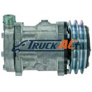 OEM Sanden A/C Compressor - Sanden 4643, 4706, Truck Air 03-3419, MEI 54706