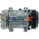 Sanden Style A/C Compressor - Sanden 4040, 4425, 4792, Peterbilt F69-6002-122, Truck Air 03-1405, MEI 5366