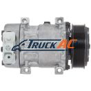 Sanden Style A/C Compressor - Sanden 4042, 4432, 4759, Kenworth, Peterbilt F69-1003, F69-6001-111, Truck Air 03-1404, MEI 5365