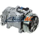 OEM Sanden A/C Compressor - Sanden 4041, 4426, 4696, Kenworth F69-1000, Peterbilt F69-6002-231, Truck Air 03-1001, MEI 5360