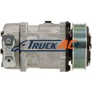OEM Sanden A/C Compressor - Sanden 4705, Truck Air 03-1400, MEI 5361