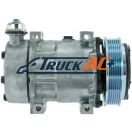OEM Sanden A/C Compressor - Sanden 4039, 4424, 4731, Kenworth, Peterbilt F69-6002-121, Truck Air 03-1401, MEI 5362