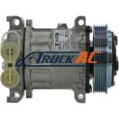 OEM Sanden A/C Compressor - Sanden 4440, Truck Air 03-1853S, MEI 54440