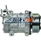 OEM Sanden A/C Compressor - Sanden 4720, Truck Air 03-3813, MEI 54720