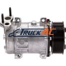 Sanden Style A/C Compressor - Sanden 4347, Truck Air 03-0805, MEI 5401