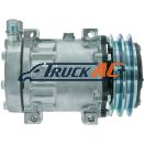 OEM Sanden A/C Compressor - Sanden 4626, 4780, Truck Air 03-3416, MEI 5726