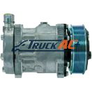 OEM Sanden A/C Compressor - Sanden 4645, 4665, Truck Air 03-3471, MEI 5745