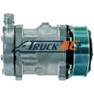 OEM Sanden A/C Compressor - Sanden 4711, 8103, Truck Air 03-3784, MEI 5706
