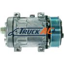OEM Sanden A/C Compressor - Sanden 4817, 4885, Truck Air 03-0433, MEI 5371