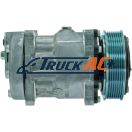 OEM Sanden A/C Compressor - Sanden 4010, 4010U, 4618, Truck Air 03-1844, MEI 5705