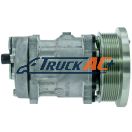 OEM Sanden A/C Compressor - Sanden 4487, 4726, Truck Air 03-3733, MEI 5313