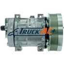 OEM Sanden A/C Compressor - Sanden 4302, 4840, Truck Air 03-3747, MEI 5318