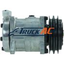 Sanden Style A/C Compressor - Sanden 4271, 7866, Truck Air 03-3489A, MEI 5752A