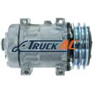OEM Sanden A/C Compressor - Sanden 4419, Truck Air 03-3702T, MEI 5288
