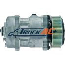 OEM Sanden A/C Compressor - Sanden 4451, 4864, Truck Air 03-3708, MEI 5182