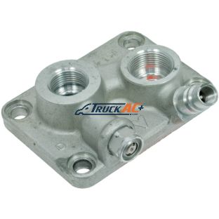 Denso 10PA15C / 10PA17C / 10PA20C Manifold - Truck Air 08-3375, MEI 5437