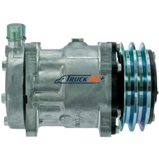 OEM Sanden A/C Compressor - Sanden 4627, 4663, 9515, Truck Air 03-3490, MEI 5709