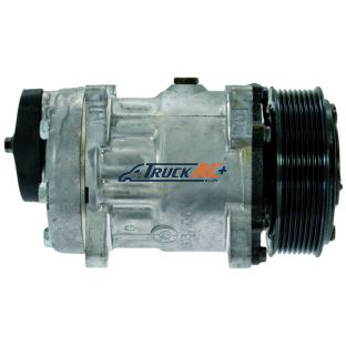 OEM Sanden A/C Compressor - Sanden 4820, Truck Air 03-0611, MEI 5335