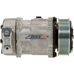 OEM Sanden A/C Compressor - Sanden 4705, Truck Air 03-1400, MEI 5361