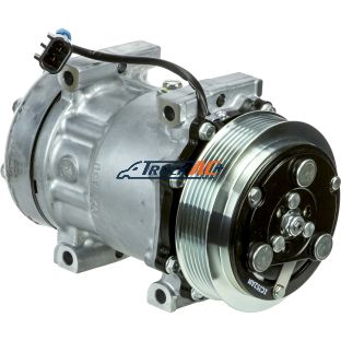 OEM Sanden A/C Compressor - Sanden 4481, 4546, 4815, 194815, Truck Air 03-0801, MEI 5347