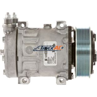 OEM Sanden A/C Compressor - Sanden 4418, Truck Air 03-0804, MEI 5393