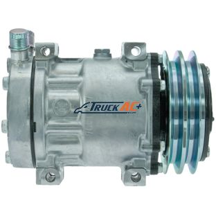 OEM Sanden A/C Compressor - Sanden 4626, 4780, Truck Air 03-3416, MEI 5726