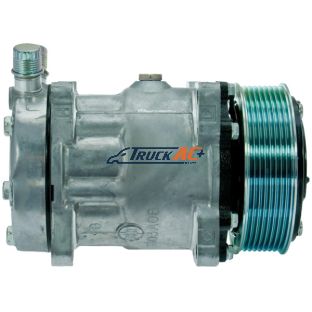 OEM Sanden A/C Compressor - Sanden 4711, 8103, Truck Air 03-3784, MEI 5706