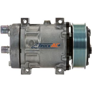 OEM Sanden A/C Compressor - Sanden 4404, Truck Air 03-3504, MEI 54404