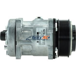 OEM Sanden A/C Compressor - Sanden 4394, Truck Air 03-1409, MEI 54394